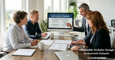 Affordable Website Design in Keswick Ontario