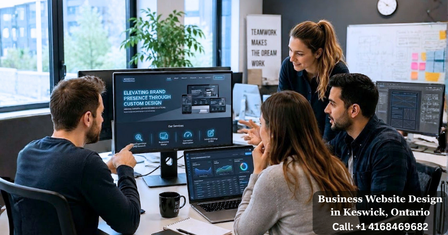 Business Website Design in Keswick, Ontario
