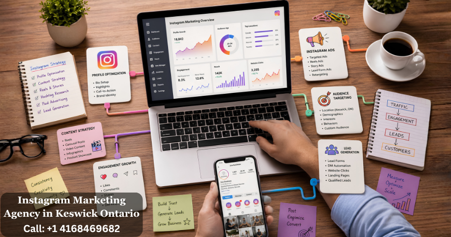 Instagram Marketing Agency in Keswick Ontario