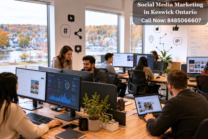 Social Media Marketing in Keswick Ontario