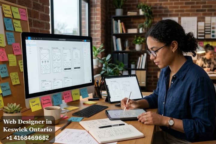 Web Designer in Keswick Ontario