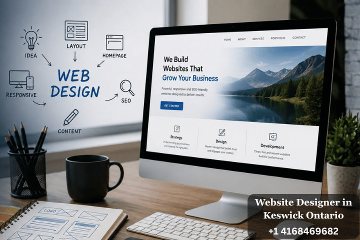 Website Designer in Keswick Ontario