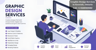 Graphic Design Services in Keswick, Ontario