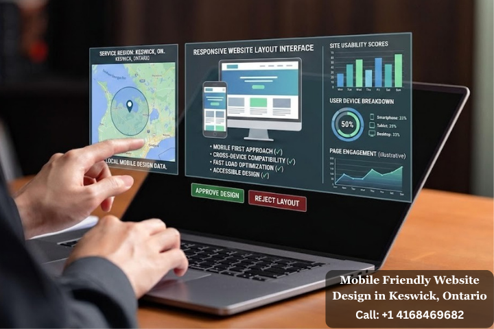 Mobile Friendly Website Design in Keswick, Ontario