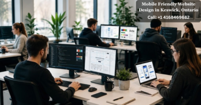 Mobile Friendly Website Design in Keswick, Ontario