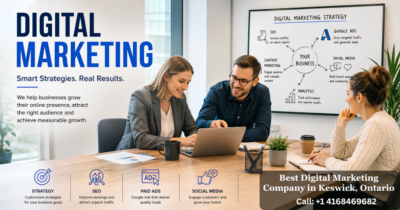 Best Digital Marketing Company in Keswick, Ontario