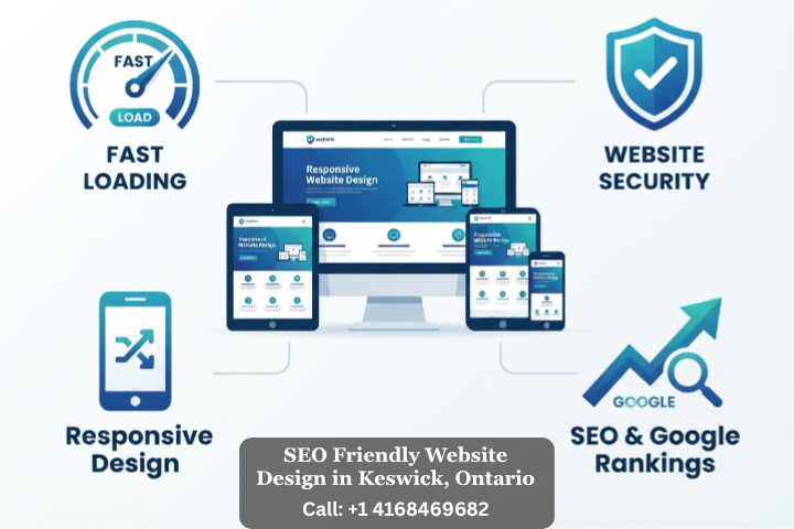 SEO Friendly Website Design in Keswick, Ontario