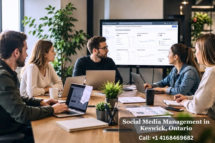 Social Media Management in Keswick, Ontario