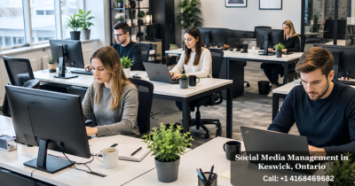 Social Media Management in Keswick, Ontario