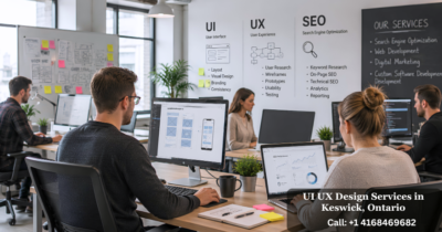 UI UX Design Services in Keswick, Ontario