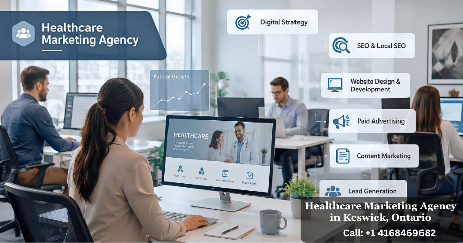 Healthcare Marketing Agency in Keswick, Ontario
