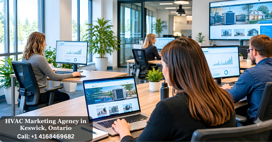 HVAC Marketing Agency in Keswick, Ontario