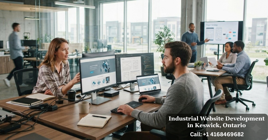 Industrial Website Development in Keswick, Ontario