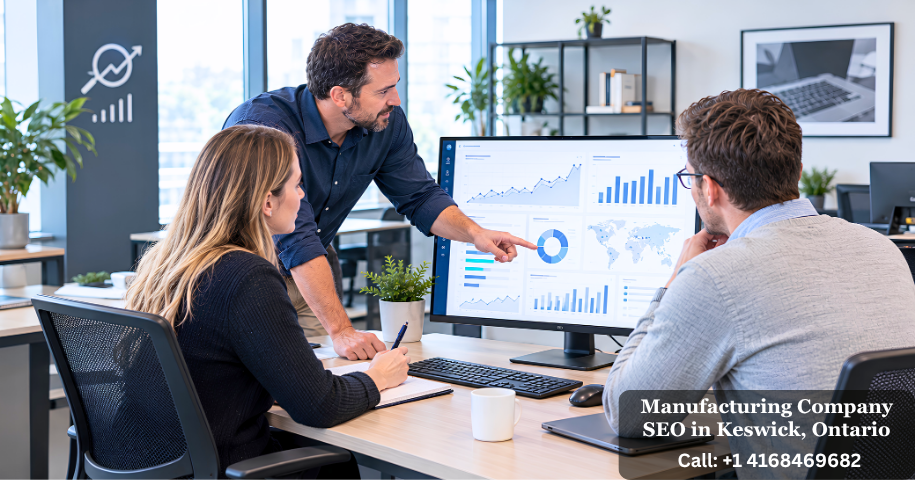 Manufacturing Company SEO in Keswick, Ontario Manufacturing Company SEO in Keswick, Ontario
